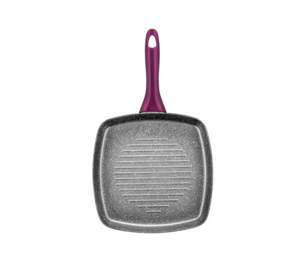 AMBITION Patelnia grillowa GLAMOUR purple 28cm (83114) - 1461730 - zdjęcie 2
